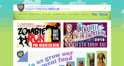 Desktop Screenshot of fuzzyfriendsrescue.com